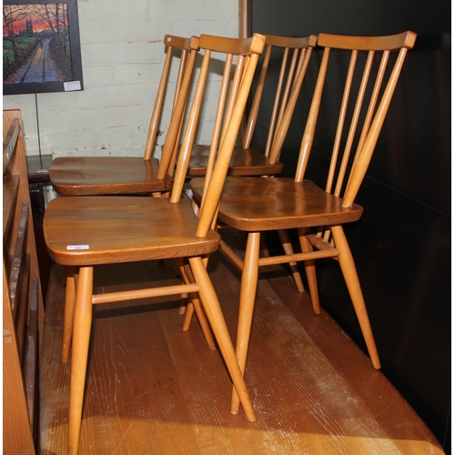 45 - A set of four Ercol chairs.