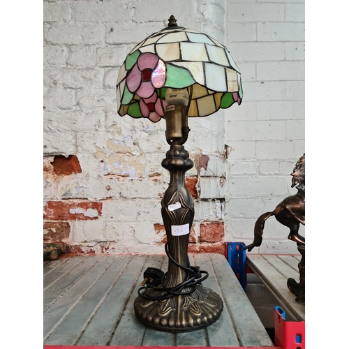 136 - A Tiffany style lamp