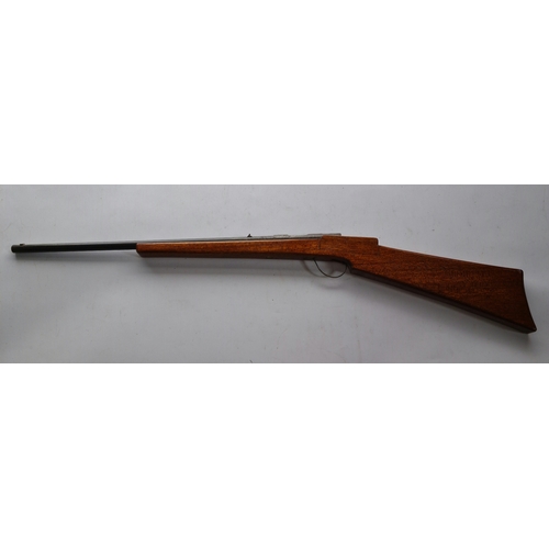 15 - A vintage rifle marked CAL 6m/m GLATT, VICTOR, Flooert, VICTOR MOD 1/2, 93cm long, as found (BUYER M... 