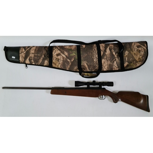 2 - A Diana MOD. 38 .22 calibre air rifle with Nikko Stirling Mountmaster 3-9x40 sight, serial no. 65712... 