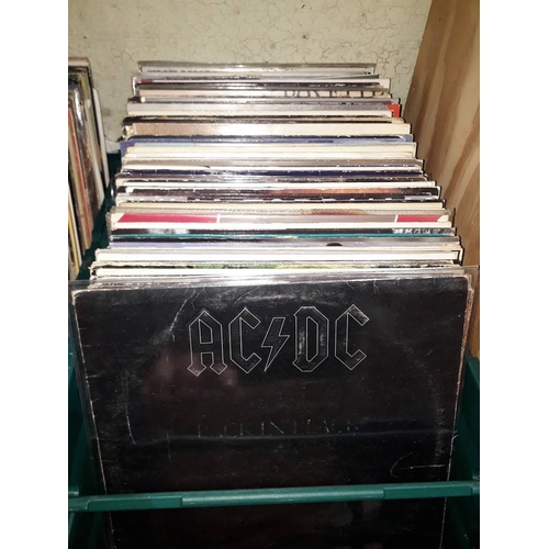 298 - Over 100 LPs, 1980s rock and pop including Springsteen, AC/DC, Police, ELO, Pet Shop Boys etc.