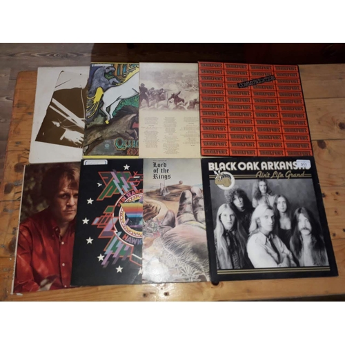 311 - 8 assorted LPs including Black Arkansas, Hawkwind, Tim Hardin, Hookfoot etc.