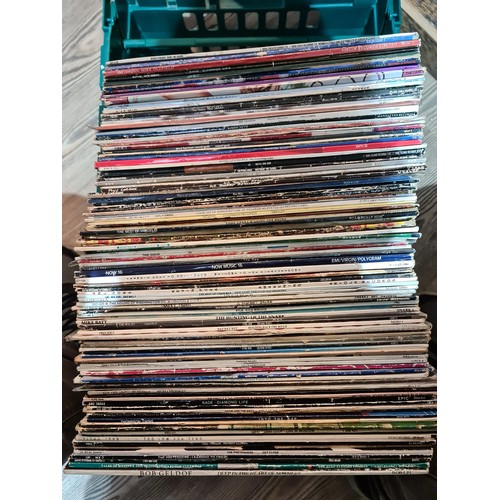 298 - Over 100 LPs, 1980s rock and pop including Springsteen, AC/DC, Police, ELO, Pet Shop Boys etc.