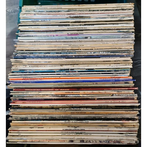 301 - Over 100 1960s rock & pop LPs including Rolling Stones, Beatles, Velvet Underground, Elvis, Bob Dyla... 