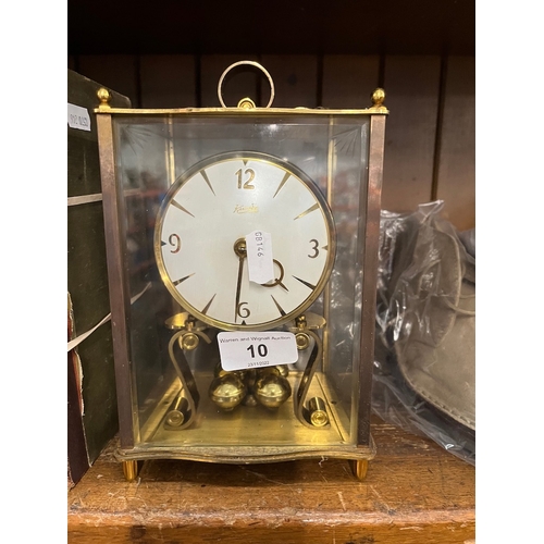 10 - A Brass Kundo West German Quartz Clock