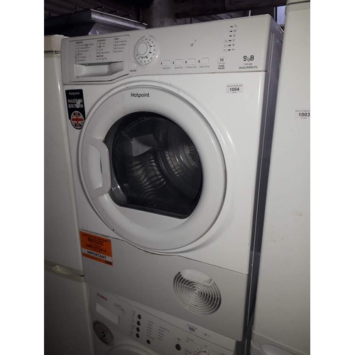 1004 - A Hotpoint Aquarius 9kg dryer