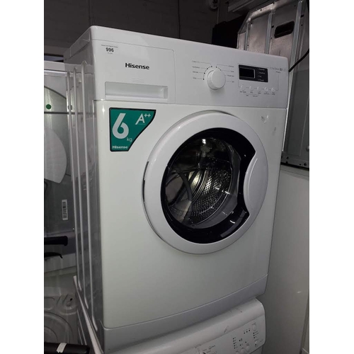 996 - A Hisense 6kg (1000 rpm) WFEA 6010 washing machine