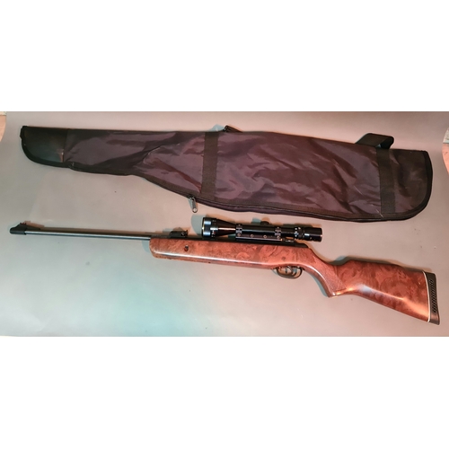 10 - A Gamo Hunter 440 WT .22 calibre air rifle with Nikko Stirling Silver Crown 3-9x40 sight, serial no.... 