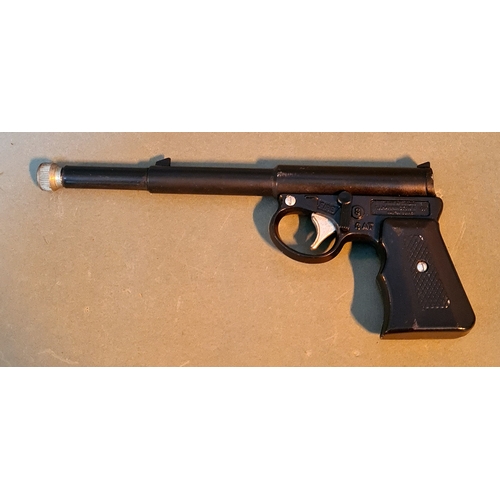 19 - A Harrington Gat air pistol, calibre .177, serial no.J.101, 26cm long. (BUYER MUST BE 18 YEARS OLD O... 