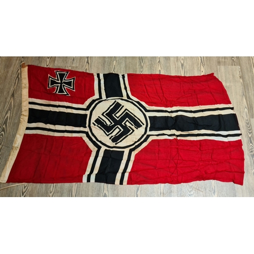 36 - A reproduction WW2 era German Nazi flag.