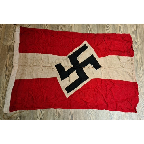 37 - A reproduction WW2 era German Nazi flag.