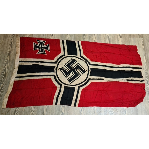 40 - A reproduction WW2 era German Nazi flag.