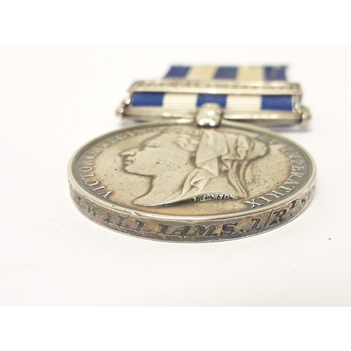 57 - Egypt & Sudan 1882-1889, awarded to private A Williams 1st Royal Sussex Regiment, '1242 P. A. WILLIA... 