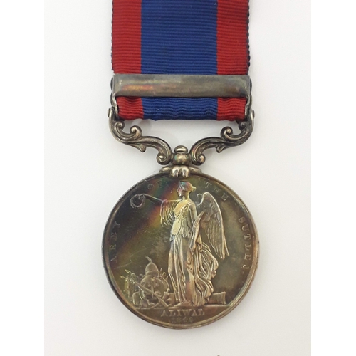 69 - Sutlej Medal 1845-1846, awarded to Charles Gardner 53rd Regiment, stamped 'CHAS. GARDNER 53RD. REGT.... 