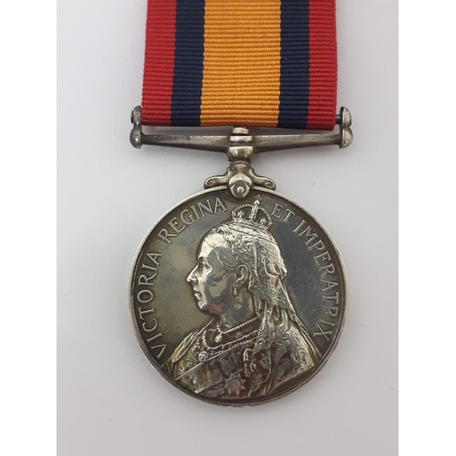 76 - Boer War 1899-1902, Queen's South Africa Medal, awarded to Private D Gardner Liverpool Regiment, '26... 
