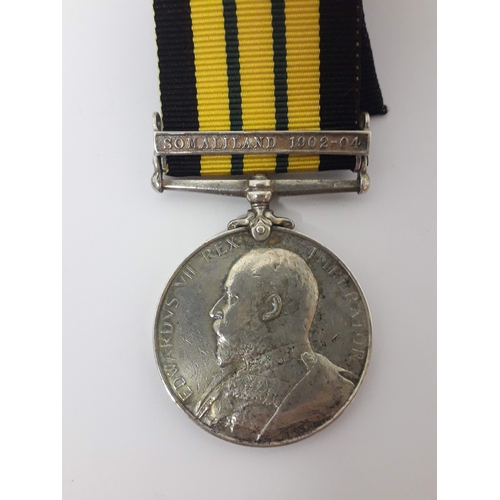 81 - Africa General Service Medal 1902-1956, awarded to Magna 27th Punjabis, '2202 HVLDR. MAGNA. 27/PUNJA... 