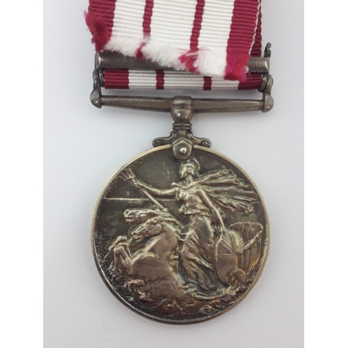 90 - Naval General Service Medal 1915-1962, awarded to 'C/JX.155408 N.A. HOOK SIG. R.N.' with single bar ... 