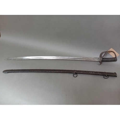 102 - An early 19th century cavalry sabre, 40