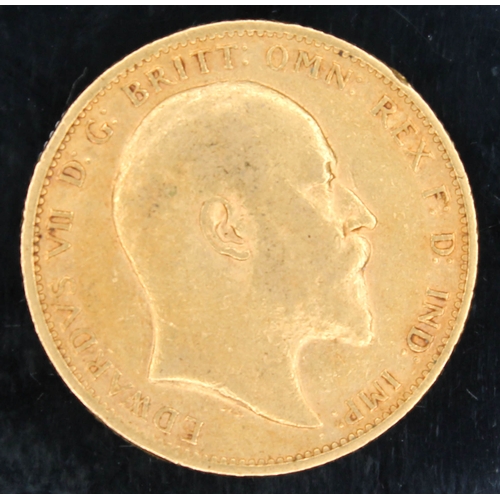 15 - Edward VII 1906 Sydney Mint sovereign.