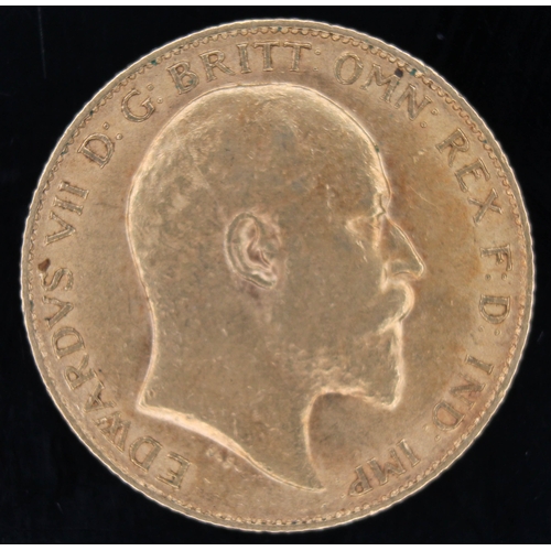 16 - Edward VII 1910 half sovereign.