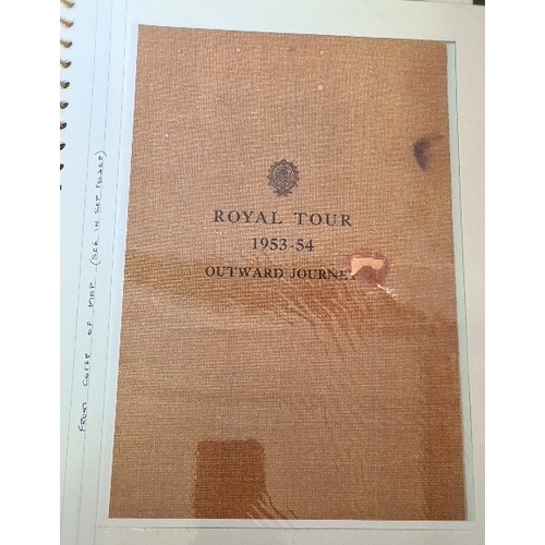 116 - Royal Commonwealth Tour 1953-1954, Outward Journey, an album of original photographs depicting Queen... 