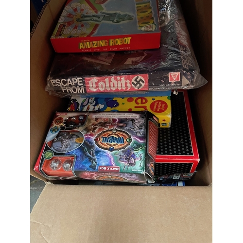 272 - A box of games, etc. including Dingbats and Countdown