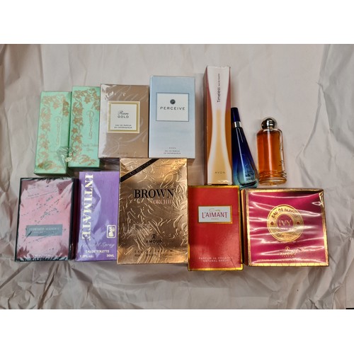 13 - A box of perfumes.