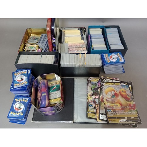 61 - A large quantity of Pokemon cards to include shinies, etc. sold as seen, no returns