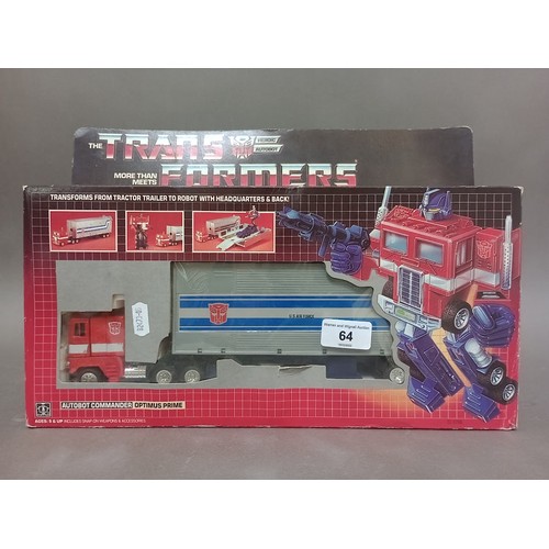 Transformers vintage g1 optimus 2024 prime