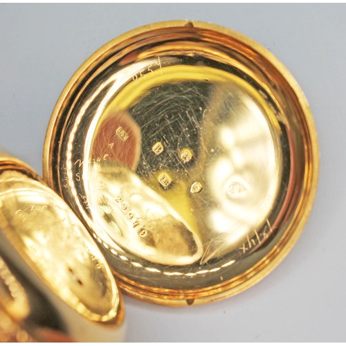 60 - A Victorian ladies 18ct gold open face pocket watch, engraved gilt dial with Roman numerals, movemen... 