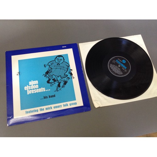 46 - Alan Elspon Presents... ...His Band, UK mono LP, Columbia 335X 1604