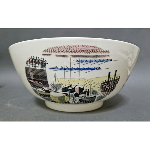 99 - A 1975 Wedgwood Boat Race bowl designed by Eric Ravilious , limited edition no. 133/200, with box an... 