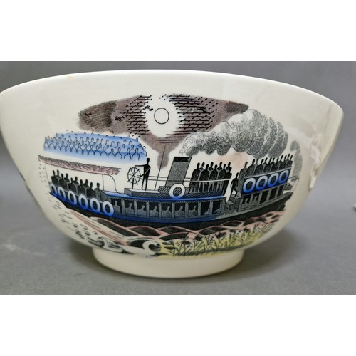 99 - A 1975 Wedgwood Boat Race bowl designed by Eric Ravilious , limited edition no. 133/200, with box an... 