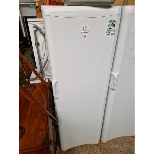 795 - An Indesit fridge.