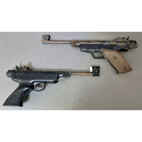 22 - Two air pistols to include an Italian RO72 .177 calibre air pistol, 36cm long, serial no.002788 & a ... 