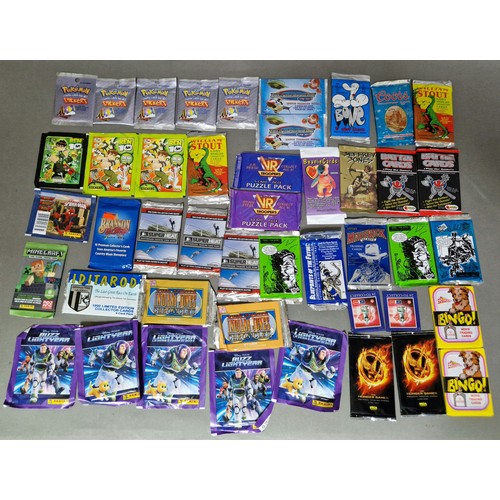 38 - A box of collectors cards including Pokemon, Baseball, Disney, Football etc.