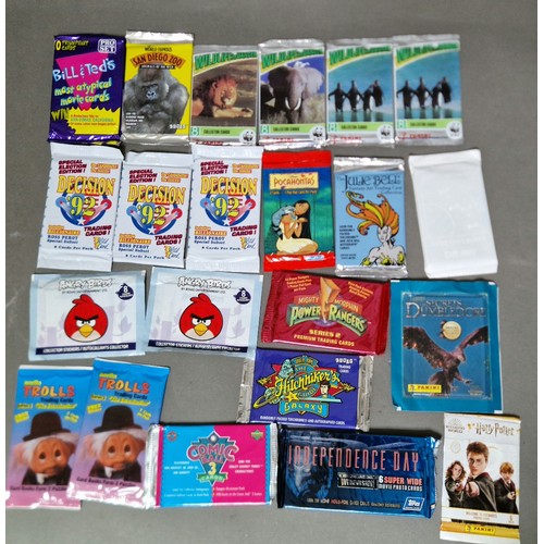 38 - A box of collectors cards including Pokemon, Baseball, Disney, Football etc.