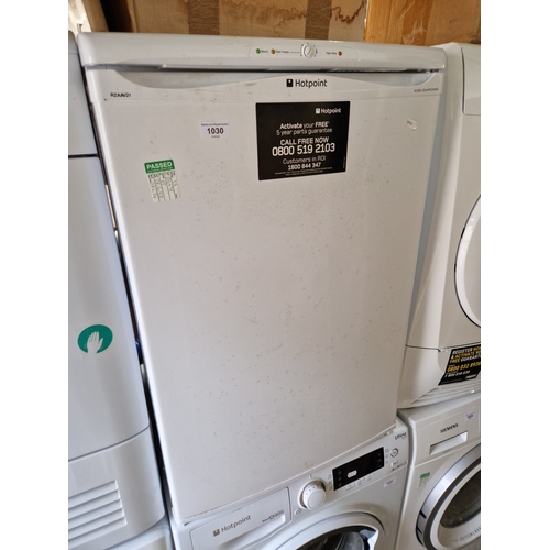 1030 - A Hotpoint freezer.