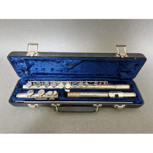 61 - A Rosetti Sapphire silver plated flute.