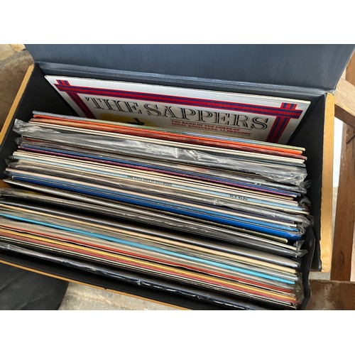 1047 - A case of records and 45s.