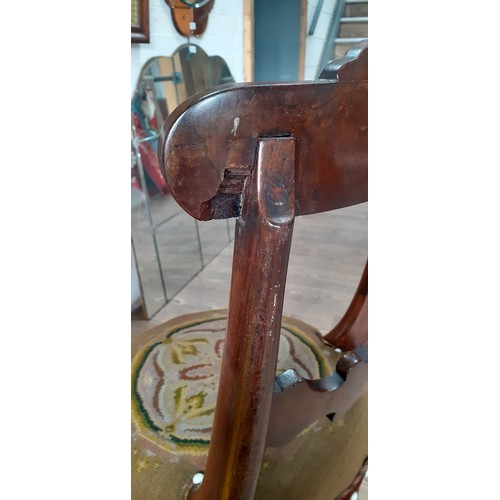 1012 - A 19th century inlaid rosewood adjustable piano stool.