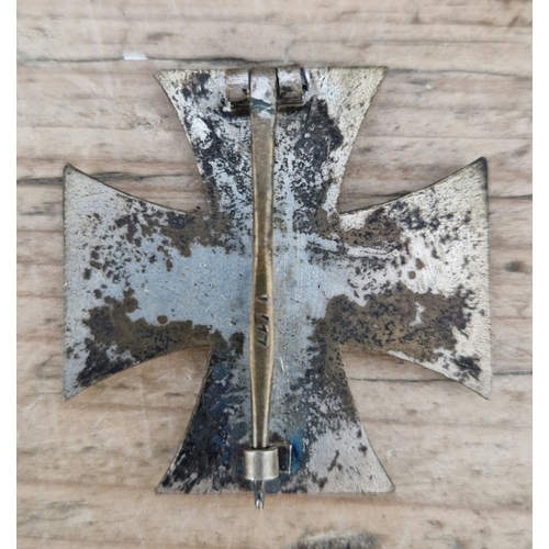 32 - A German WWII Iron Cross, 1st class.