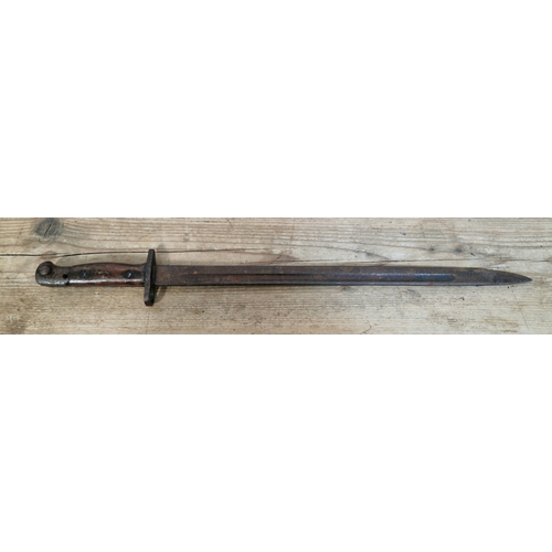 83 - A WW1 bayonet, length 55cm.