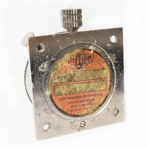 51 - A 1960s Heuer Monte Carlo dashboard timer, used by the current vendor when racing offshore powerboat... 