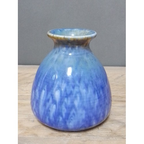 123 - A ruskin pottery vase, height 11cm.