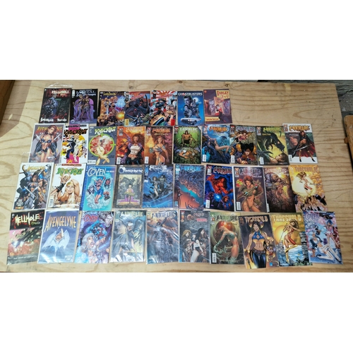 226 - A collection comics to include Top Cow 'Witchblade', Avatar 'Threshold' & 'The Coven', Vertigo 'Code... 