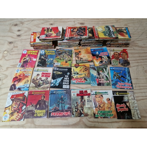 227 - 130 Commando/Battle comics.