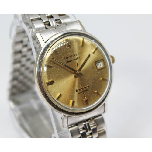 A Longines Admiral 10K gold filled automatic wristwatch circa