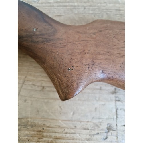 12 - A B.S.A. .22 calibre air rifle, 111cm long. (BUYER MUST BE 18 YEARS OLD OR ABOVE AND PROVIDE PHOTO I... 