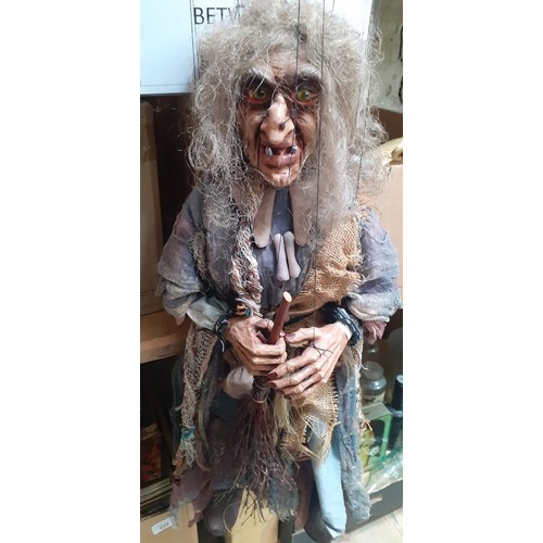 260 - A Rici Marionette grotesque witch puppet, approx. 70cm height.